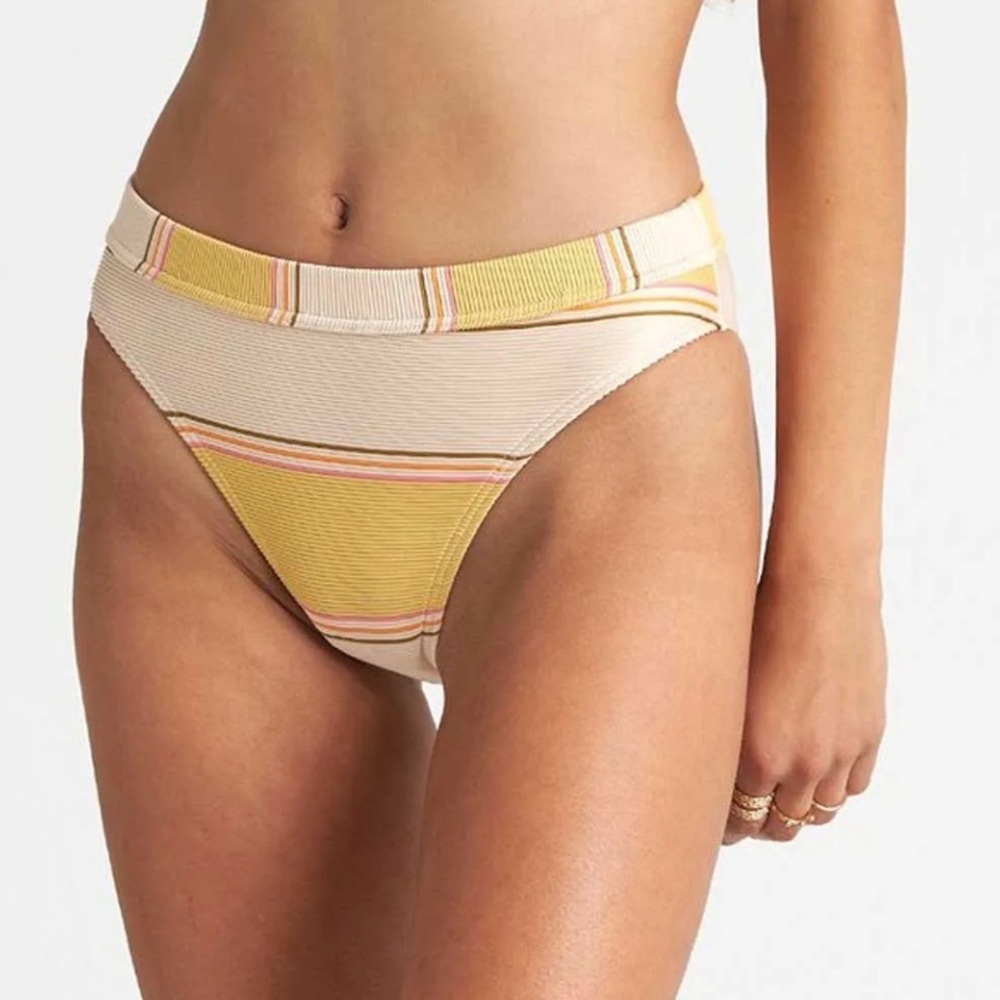 Billabong Tanlines Maui Rider Skimpy Coverage Bikini Bottom Size L
